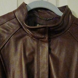 a.n.a Genuine Lambskin Leather Jacket Ladies XL